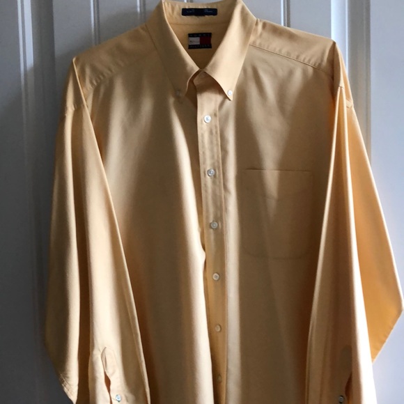 Tommy Hilfiger Men's Dress/Casual Long-Sleeve Shirt - Picture 3 of 7